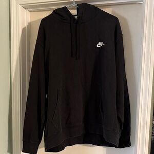MENS BLACK NIKE HOODIE
